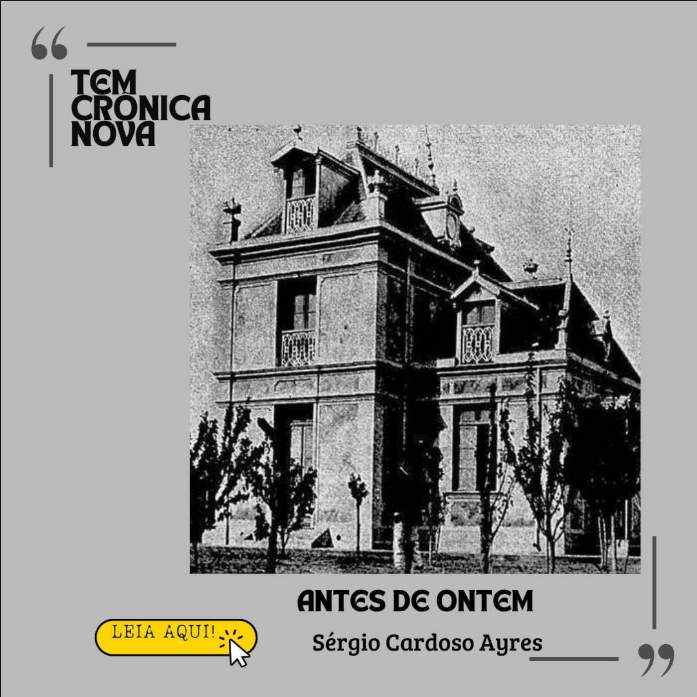 Leia aqui a crônica da semana!