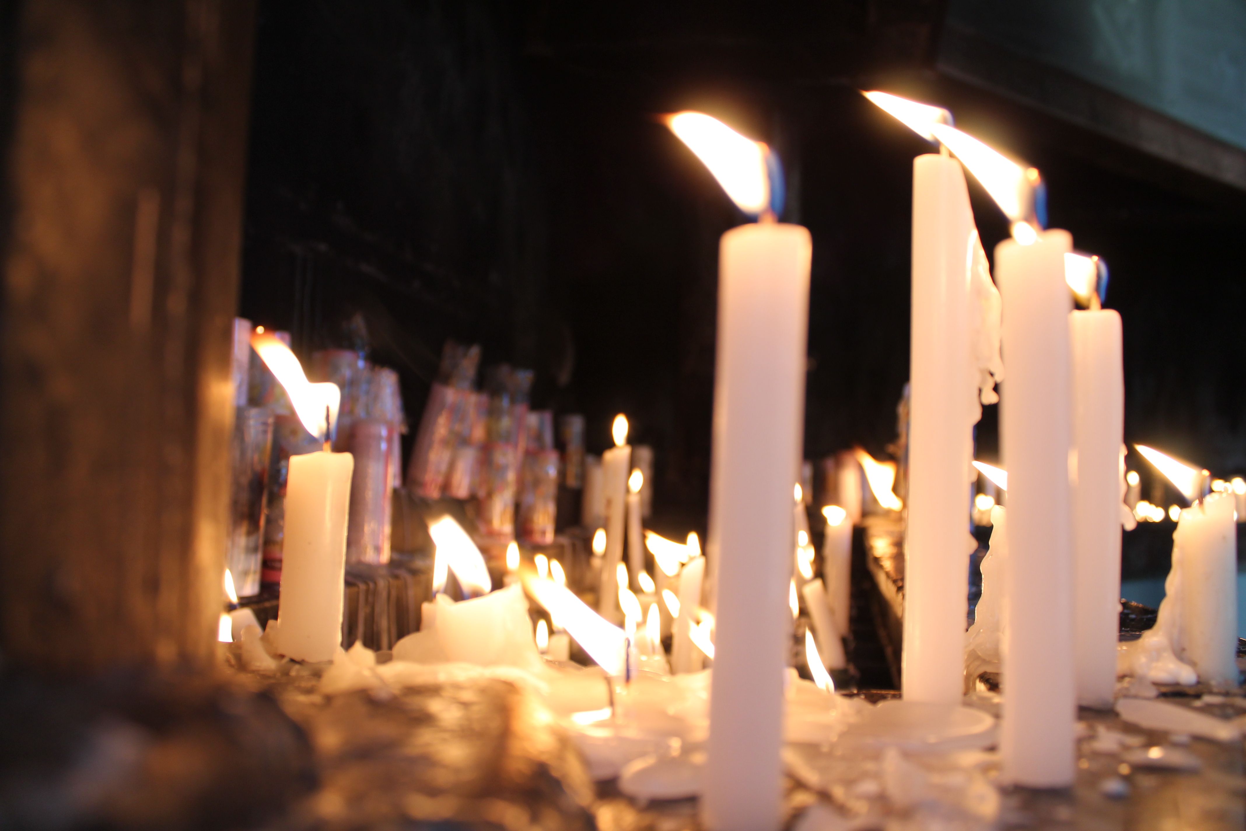 As velas que queimam, queimam, queimam