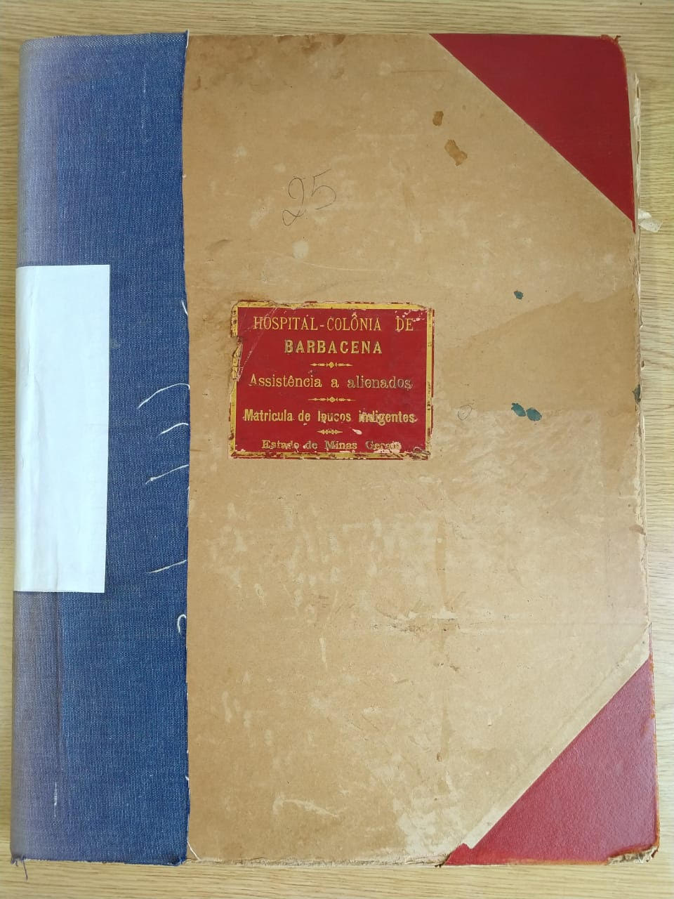 COMPHA tomba os livros de registro de pacientes do Hospital Colônia de Barbacena